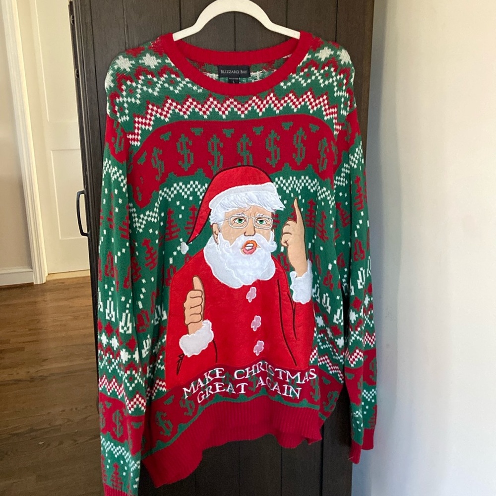Ugly sweater "Make Christmas Great Again"